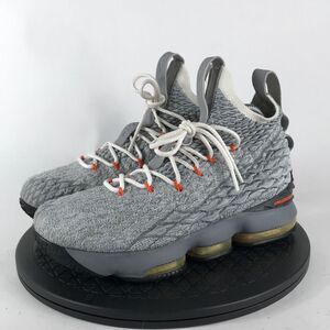 Nike LeBron 15 XV Gray Basketball Shoes 922811-080 Women’s Size 8 (6.5Y)